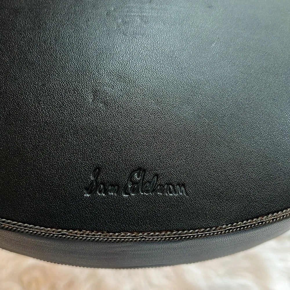 Sam Edelman Georgina metal and leather crossbody bag